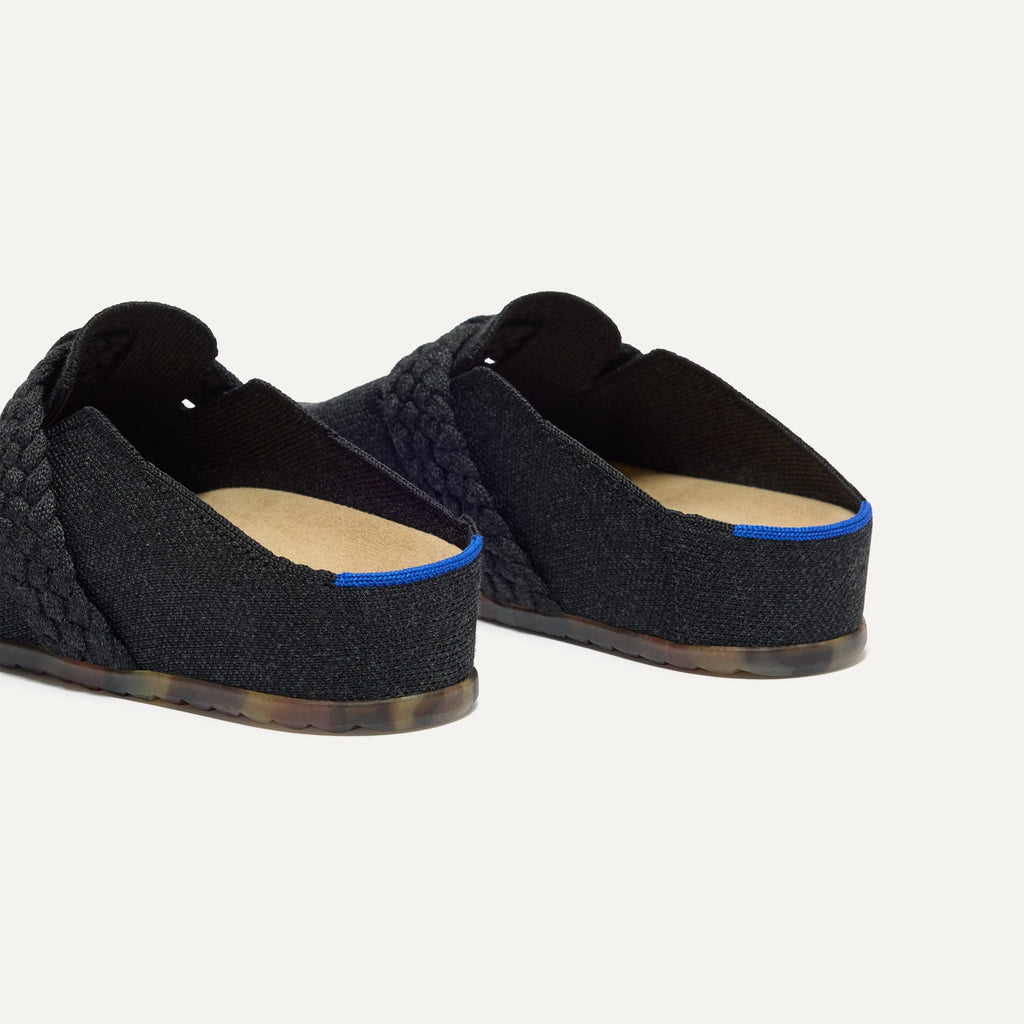 Zueco Trenzado Signature - Negro