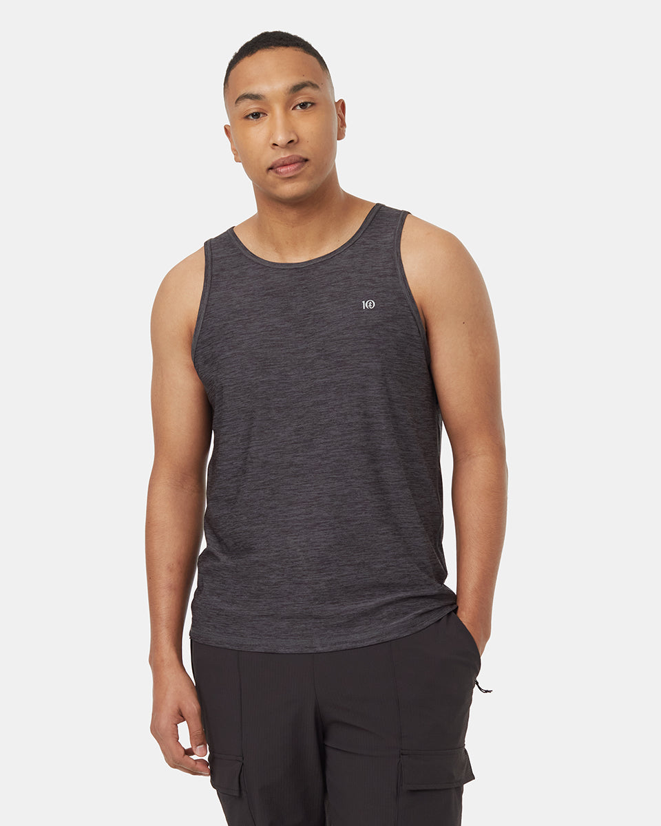 Camiseta Tirantes Deportiva Negra