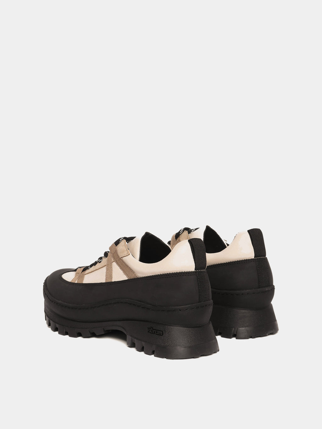 Zapatillas Combinadas Crema Beja