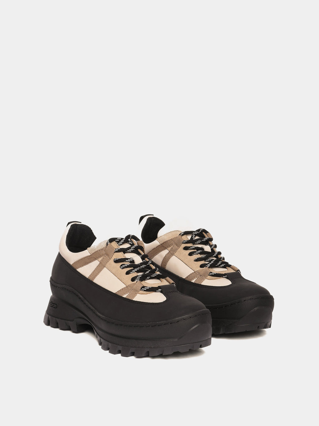 Zapatillas Combinadas Crema Beja