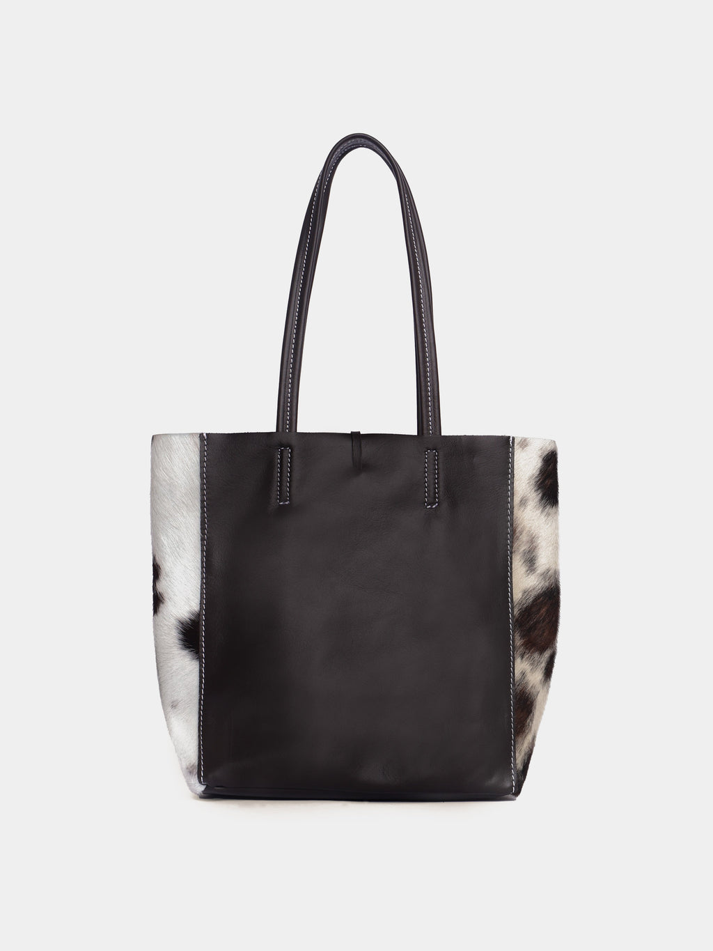 Bolso Tote Pelo de Vaca Mediano