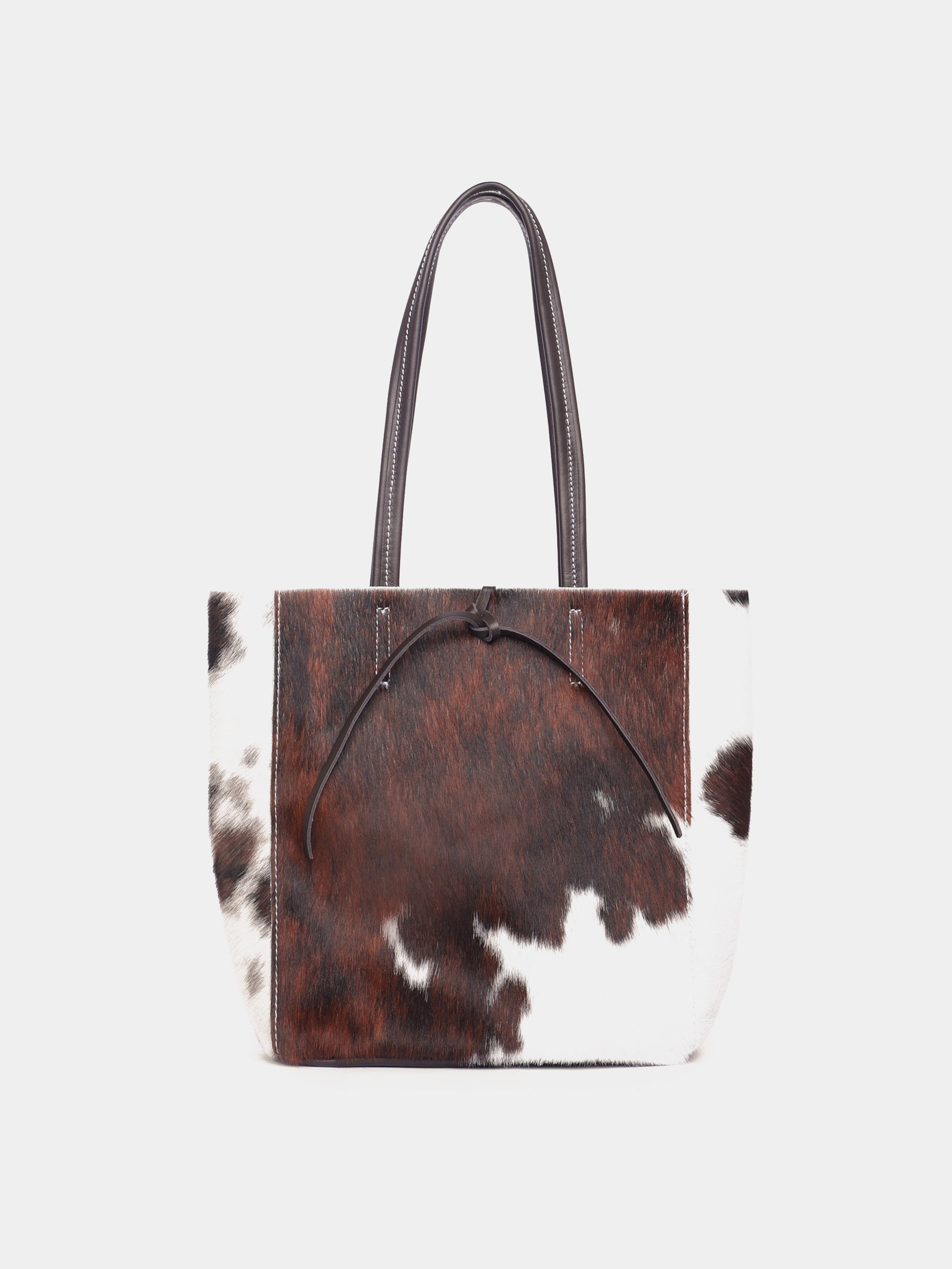 Bolso Tote Pelo de Vaca Mediano