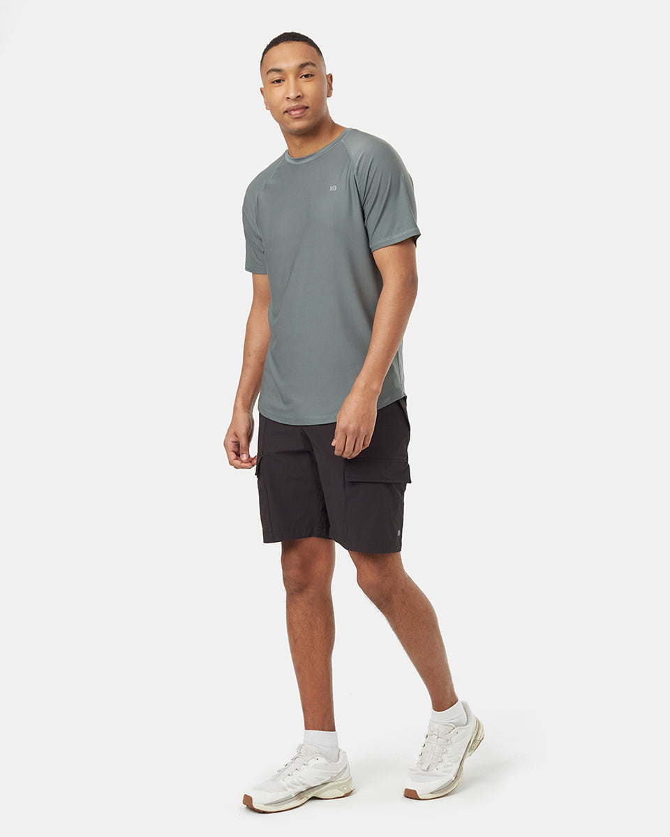 Camiseta Deportiva Manga Corta Verde