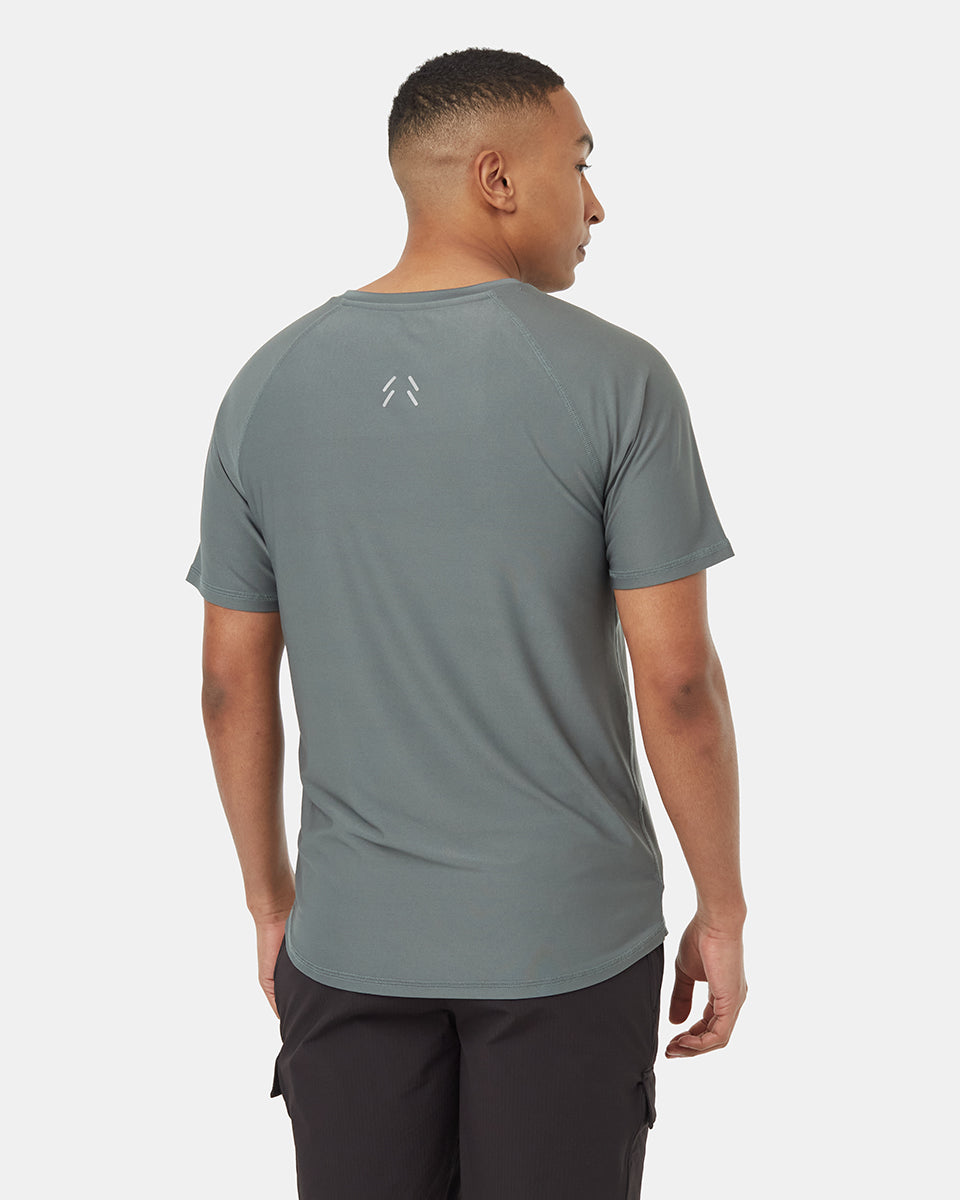 Camiseta Deportiva Manga Corta Verde