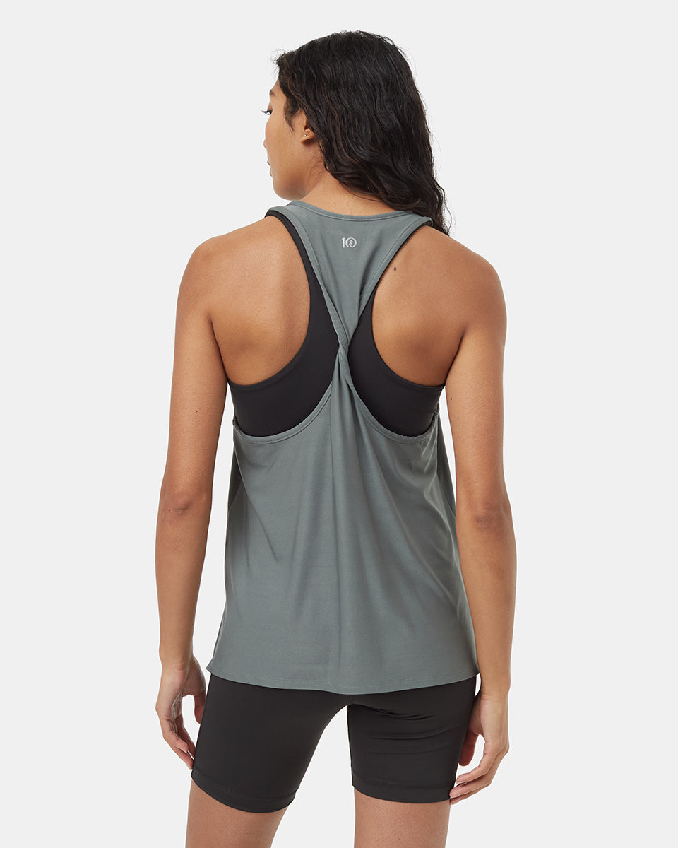 Top Deportivo Twist Verde