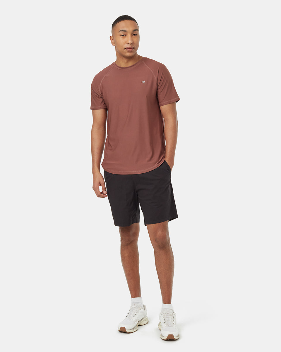 Camiseta Deportiva Manga Corta Roja