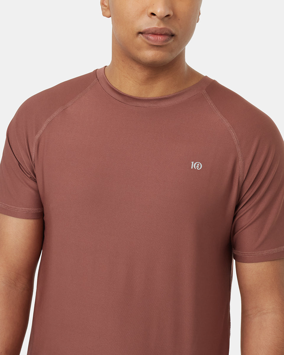 Camiseta Deportiva Manga Corta Roja