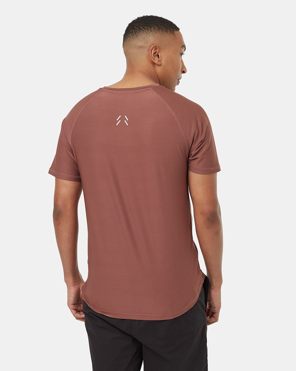 Camiseta Deportiva Manga Corta Roja